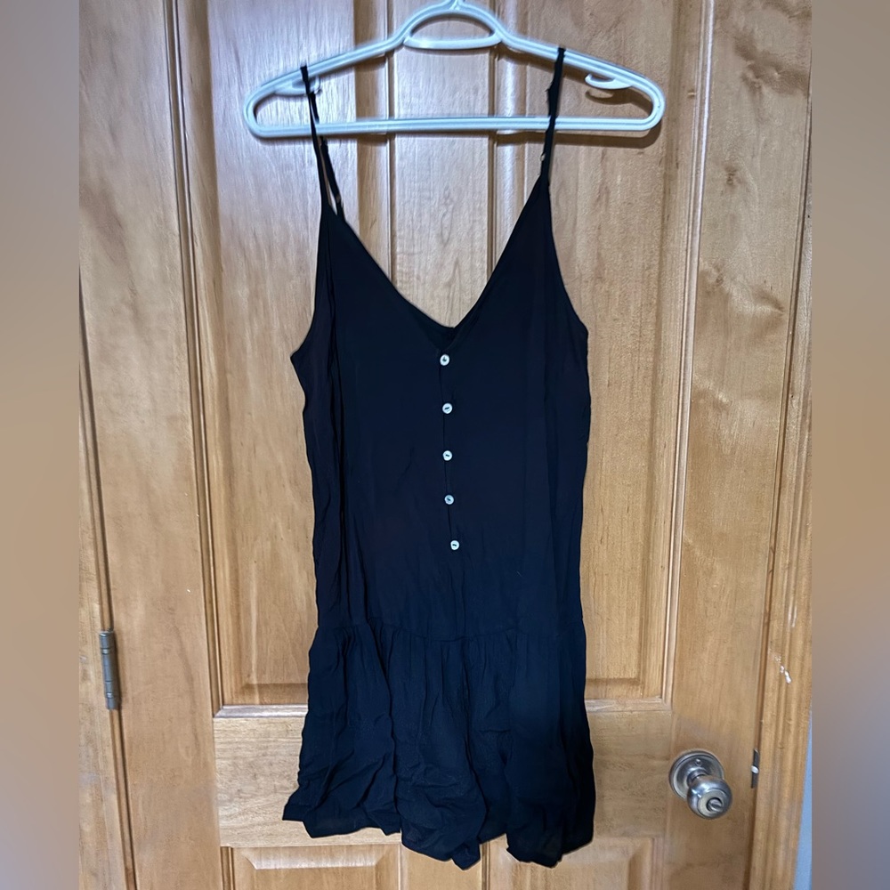 Black Romper, Size S.